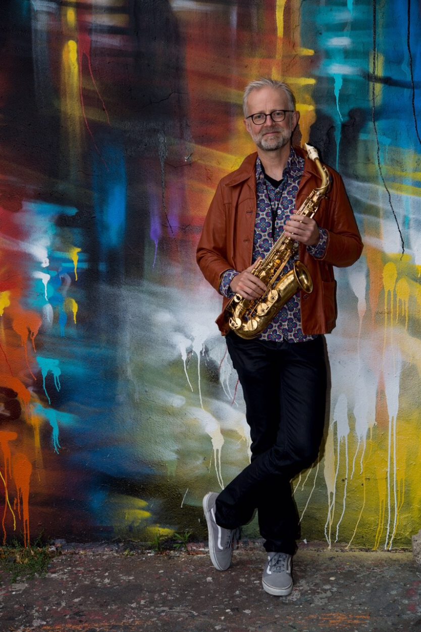 ulli juenemann saxophonist graffitiy